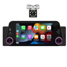 Rádio de carro estéreo MP5 player câmera BT para Apple Carplay Android auto single din comprar usado  Enviando para Brazil