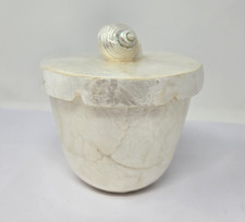 Capiz shell trinket d'occasion  Expédié en Belgium