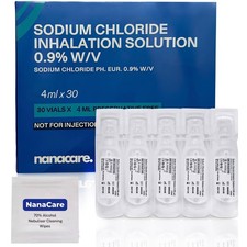 Nanacare saline solution for sale  UK