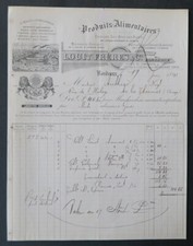 Invoice 1891 bordeaux d'occasion  Expédié en Belgium