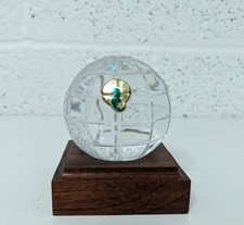 Waterford crystal globe for sale  THETFORD