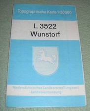 Topographische karte wunstorf gebraucht kaufen  Rodgau