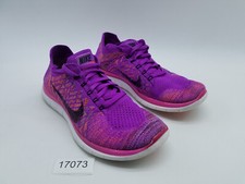 Tênis de corrida Nike Free 4.0 Flyknit feminino tamanho 8.5 roxo fúcsia rosa, usado comprar usado  Enviando para Brazil
