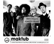 Foto promocional/publicidade/imprensa oficial da banda Maktub 8x10 polegadas em estado perfeito Ossia Record comprar usado  Enviando para Brazil