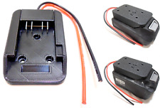 Adaptador conector toma de corriente para baterías Aldi Ferrex 20v/40v ActivEnergy segunda mano  Embacar hacia Mexico