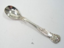 Usado, VINTAGE SHEFFIELD MARCADO SÓLIDO PRATA ESTERLINA CONDIMENTO/COLHER DE OVO 1956 comprar usado  Enviando para Brazil