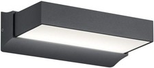 Lampa ścienna ogrodowa Trio szara ze zintegrowanym źródłem światła LED 11W na sprzedaż  PL