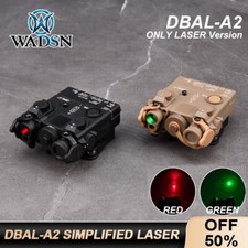 WADSN Tactical DBAL-A2 Caixa de Bateria Ponto Vermelho/Verde Laser Airsoft Mira de Mira comprar usado  Enviando para Brazil