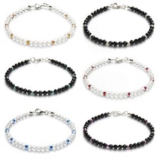 Spinell armband bergkristall gebraucht kaufen  Ering