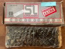 Corrente nova na caixa vintage REGINA EXTRA SUPERLEGGERA SL 114L • Preta.     (NJ) comprar usado  Enviando para Brazil