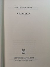 Wegmarken erstauflage heidegge gebraucht kaufen  Lübeck