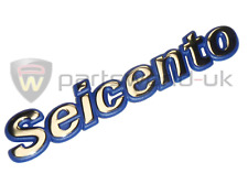 Fiat seicento badge for sale  DONCASTER
