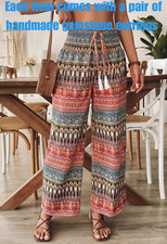 Boho print palazzo for sale  BURNLEY