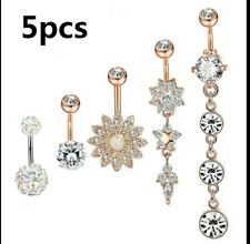 Piercings nombril acier d'occasion  Saillagouse