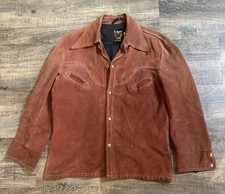 Vintage schott suede for sale  Marshall