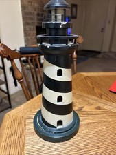 Collectibles wooden lighthouse for sale  Vandalia