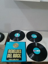 BOX SET 3 LP'S VINYL LOS REBELDES DEL ROCK.- EXITOS ( EXCELLENT CONDITION ) comprar usado  Enviando para Brazil