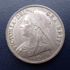 1897 half crown for sale  LEEDS