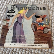 pinocchio record for sale  Miami