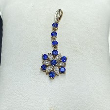 9ct gold sapphire for sale  MANCHESTER