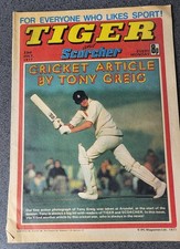 Tiger scorcher comic. for sale  MANCHESTER