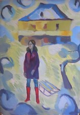 Armenia winter landscape for sale  Pasadena