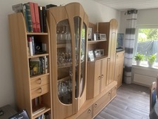 Wohnwand anbauwand buche gebraucht kaufen  Rödinghausen