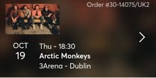 Arctic monkeys tickets for sale  Ireland