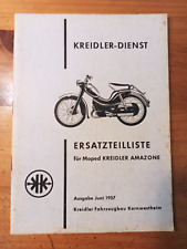 Kreidler amazone ersatzteillis gebraucht kaufen Kreidler amazone ersatzteillis gebraucht kaufen  Spraitbach
