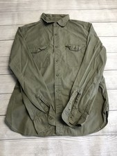 Usado, Camisa masculina Gap verde média manga longa bolso duplo utilitário algodão comprar usado  Enviando para Brazil