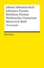 Johannes passion matthäus gebraucht kaufen  Berlin