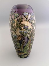 Moorcroft tansy vase for sale  UK