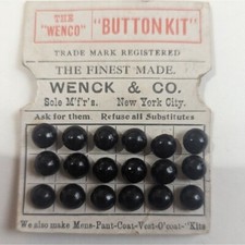 Kit de botões vintage Wenck & co o WENCo comprar usado  Enviando para Brazil