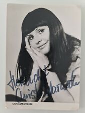 Christa warnecke autogramm gebraucht kaufen  Möckmühl