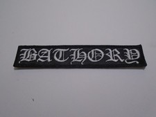 MINI PATCH BORDADO BATHORY BLACK METAL comprar usado MINI PATCH BORDADO BATHORY BLACK METAL comprar usado  Enviando para Brazil