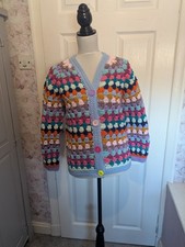 Handmade crochet cardigan for sale  OLDHAM