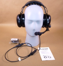 KAA0223 BK Rádio HD PTT Fone de Ouvido Sobre a Cabeça Com Microfone Boom Para Rádios KNG P comprar usado  Enviando para Brazil