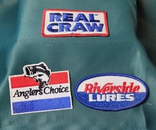 Vintage fishing patches for sale  Spencer