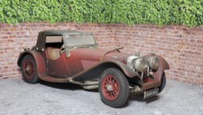 Jaguar ss100 burago for sale  FORFAR