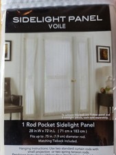 Voile rod pocket for sale  Bremerton