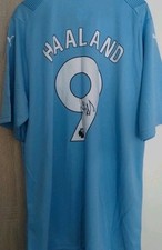 Erling haaland autogramm gebraucht kaufen  Lichtenfels