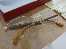 Cartier brille holzgestell gebraucht kaufen  Krumbach