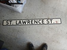 Lawrence road sign for sale  UPMINSTER