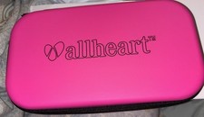 Usado, Estetoscópio Allheart rosa quente ferramenta médica estojo rígido bolso com zíper bandeja removível comprar usado  Enviando para Brazil