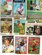 Autographed padres cards for sale  Plymouth
