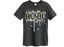 Camiseta Amplificada ACDC "Grafitti" Charcoal Nueva Gris comprar usado  Enviando para Brazil