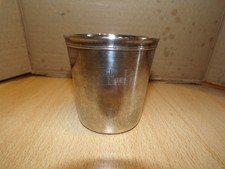 Timbale argentée gravée d'occasion  Ciry-le-Noble