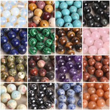 4mm 6mm 8mm 10mm 12mm Natürliche Stein Lose Perlen Für die Schmuckherstellung comprar usado  Enviando para Brazil