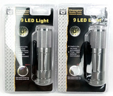 Vintage Tech 9 Lanterna LED Conjunto de 2 Ferramentas de Qualidade Champion Seladas Anos 2000 comprar usado  Enviando para Brazil