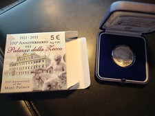 Moneta euro argento usato  Italia